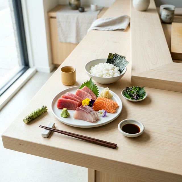 Fresh Sushi Ingredients